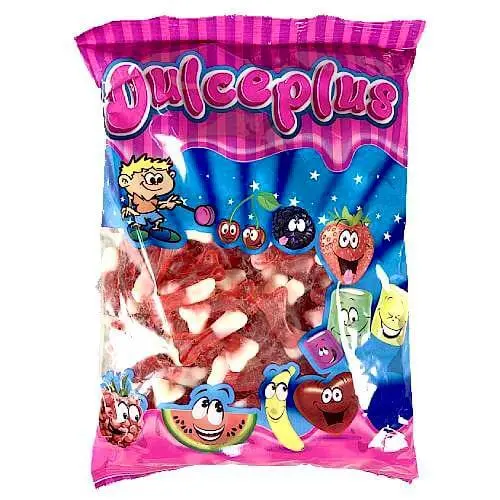 Køb Jelly Bones, Dulceplus, 1kg 80,00 DKK,